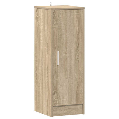 VIDAXL -Schuhschrank 32x35x92 cm verarbeitetes Holz Sonoma Eiche gefärbt