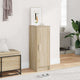 VIDAXL -Schuhschrank 32x35x92 cm verarbeitetes Holz Sonoma Eiche gefärbt