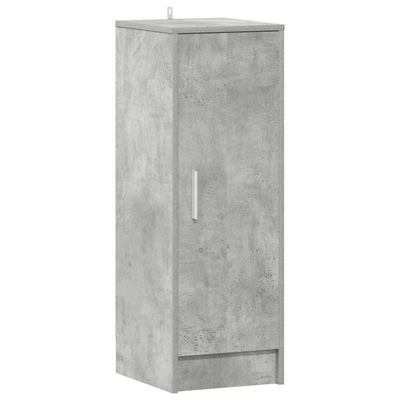 VIDAXL -Schuhschrank 32x35x92 cm verarbeiteter Holzbetonglijs