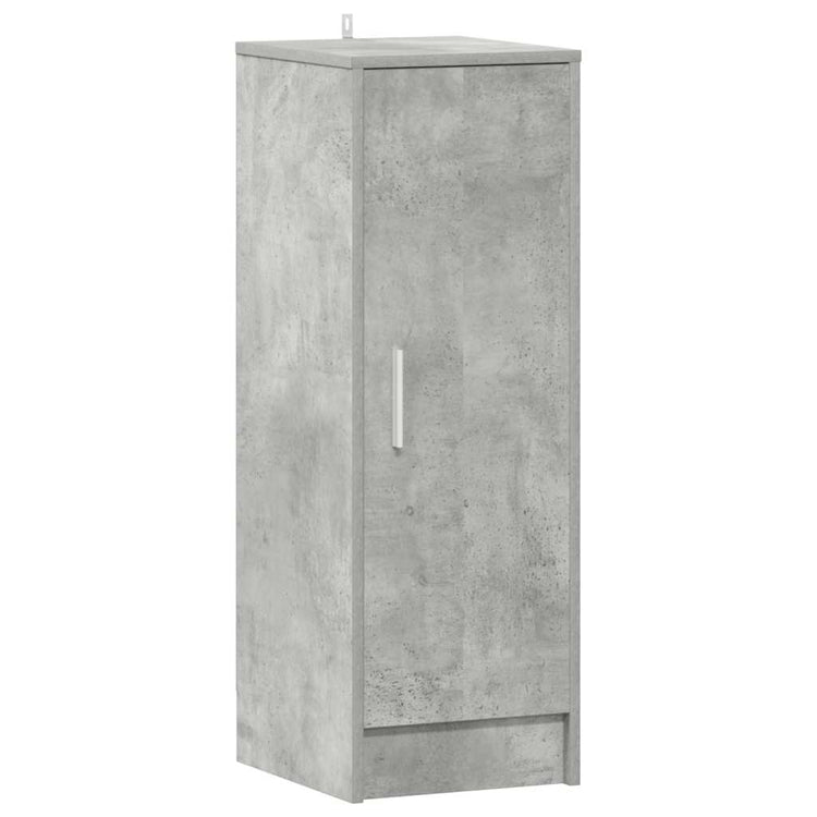 VIDAXL -Schuhschrank 32x35x92 cm verarbeiteter Holzbetonglijs