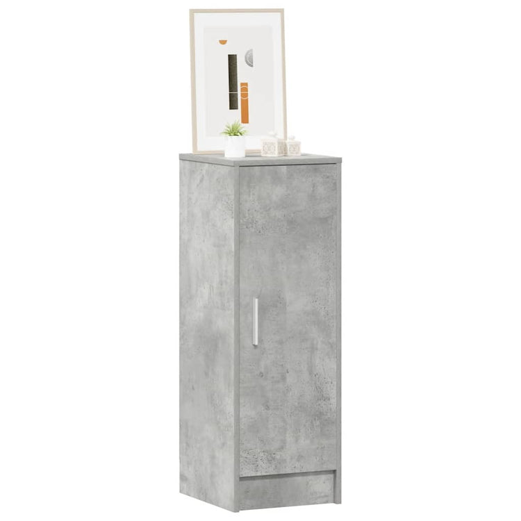 VIDAXL -Schuhschrank 32x35x92 cm verarbeiteter Holzbetonglijs
