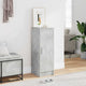 VIDAXL -Schuhschrank 32x35x92 cm verarbeiteter Holzbetonglijs