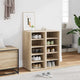 Vidaxl Schuhschränke 2 Stcs 31.5x35x70 cm Holz Sonoma Eiche Farbe