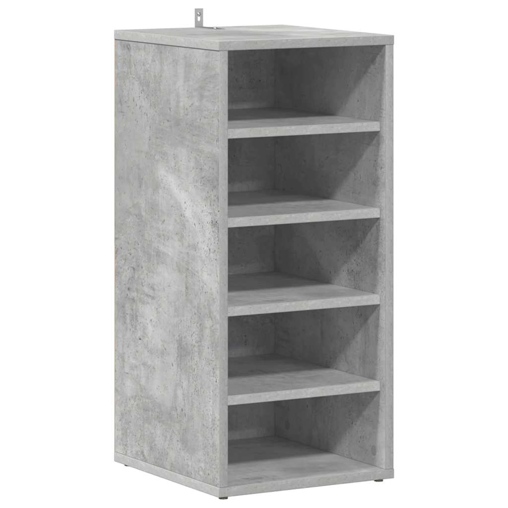 VIDAXL -Schuhschrank 31,5 x 35 x 70 cm verarbeitete Holzbetonglijs