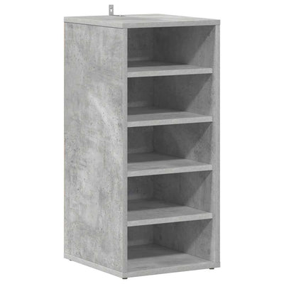 VIDAXL -Schuhschrank 31,5 x 35 x 70 cm verarbeitete Holzbetonglijs