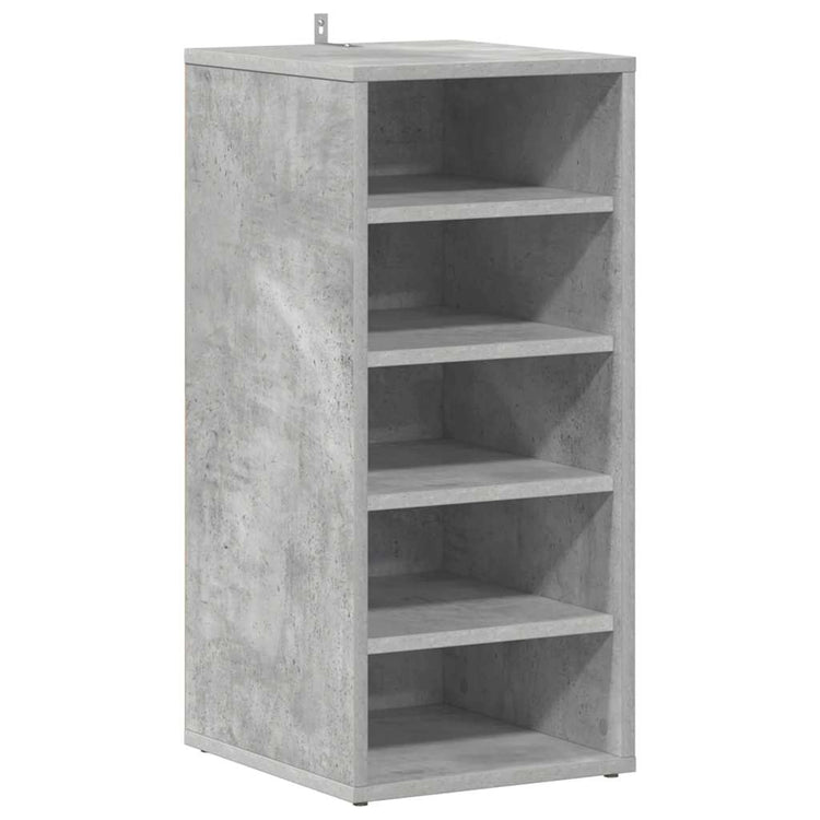 VIDAXL -Schuhschrank 31,5 x 35 x 70 cm verarbeitete Holzbetonglijs
