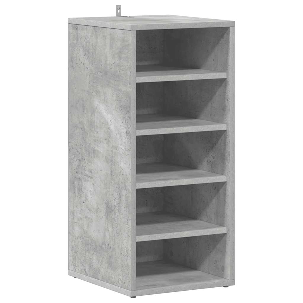VIDAXL -Schuhschränke 2 PCs 31,5 x 35 x 70 cm verarbeiteter Holzbetonpreis