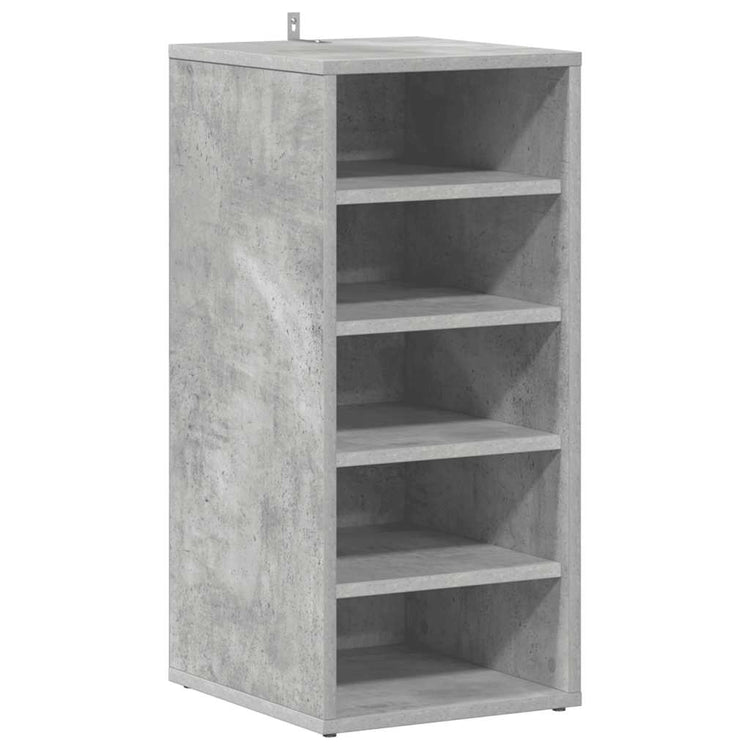 VIDAXL -Schuhschränke 2 PCs 31,5 x 35 x 70 cm verarbeiteter Holzbetonpreis