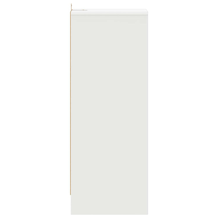 Vidaxl Schuhschrank 31,5 x 35 x 90 cm verarbeitetes Holz weiß