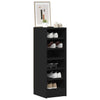 Vidaxl Schuhschrank 31,5 x 35 x 90 cm propertiertes Holzschwarz