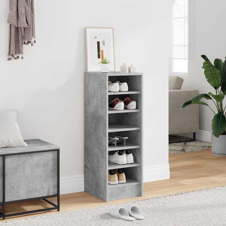 Vidaxl Schuhschrank 31,5 x 35 x 90 cm verarbeiteter Holzbetonpreis