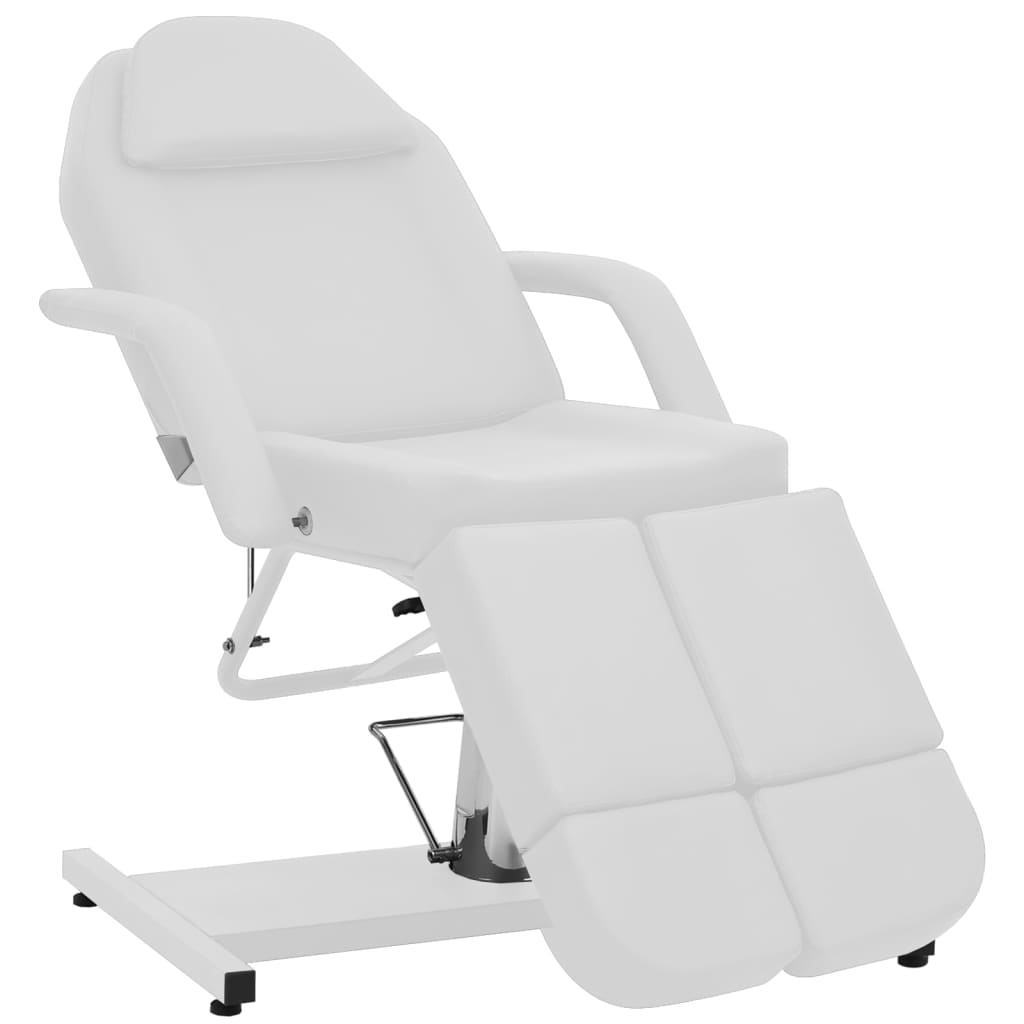 VIDAXL -Behandlungsstuhl 180x62x78 cm künstliches Leder weiß