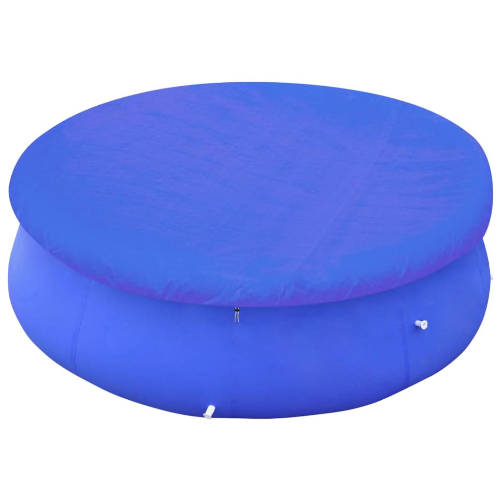 Vidaxl Swimmingpool Deckungen 2 STs rund 90 g m² 540 cm pe