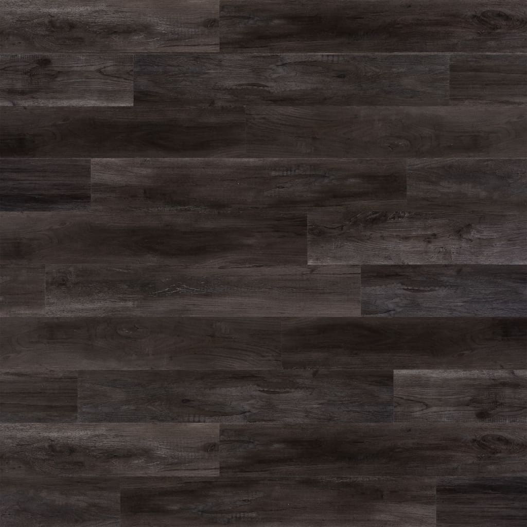 Wandkunst Wallart Boards 30 St GL-WA33 Schleifen Holz Eiche Holzkohle Farbe Schwarz