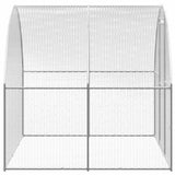 Vidaxl Chicken Run 3x2x2 m verzinkter Stahl - afbeelding 3