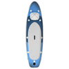 Vidaxl Stand Up Paddleboard Set aufblasbare 300x76x10 cm Seeblau
