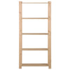 VIDAXL-LAGER RAKE 5-layer 80x28.5x170 cm Festkiefer