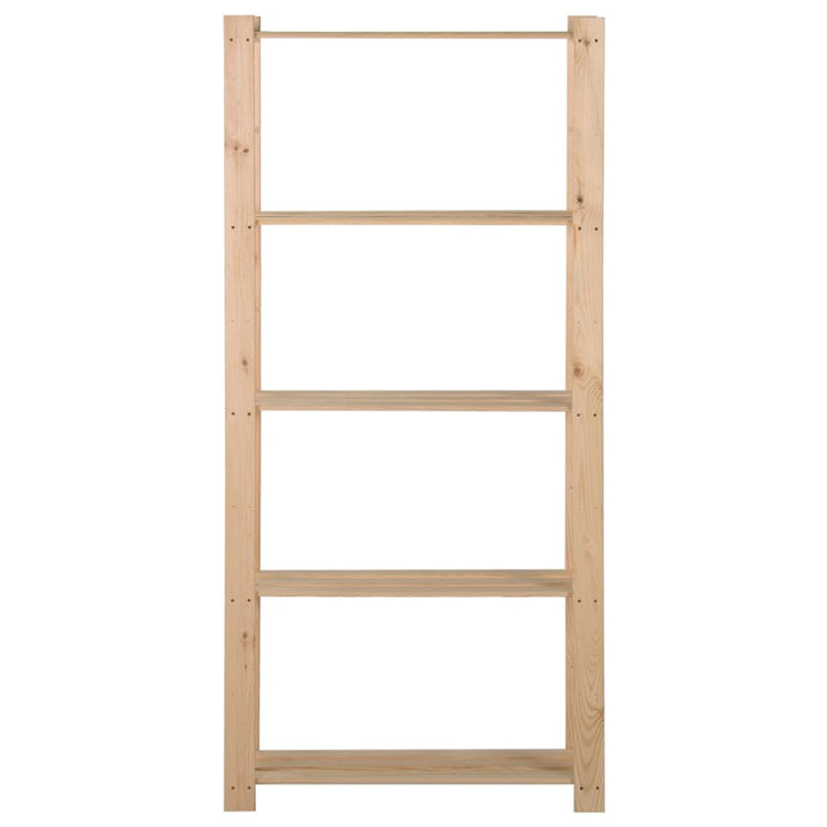 VIDAXL-LAGER RAKE 5-layer 80x28.5x170 cm Festkiefer