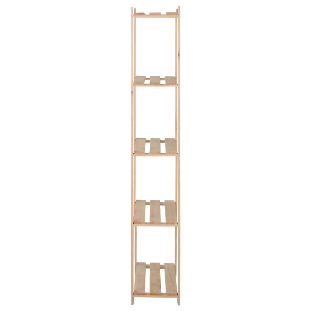 VIDAXL-LAGER RAKE 5-layer 80x28.5x170 cm Festkiefer