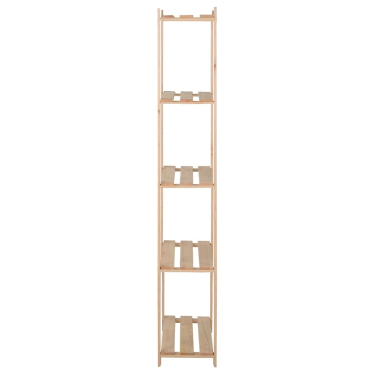 VIDAXL-LAGER RAKE 5-layer 80x28.5x170 cm Festkiefer
