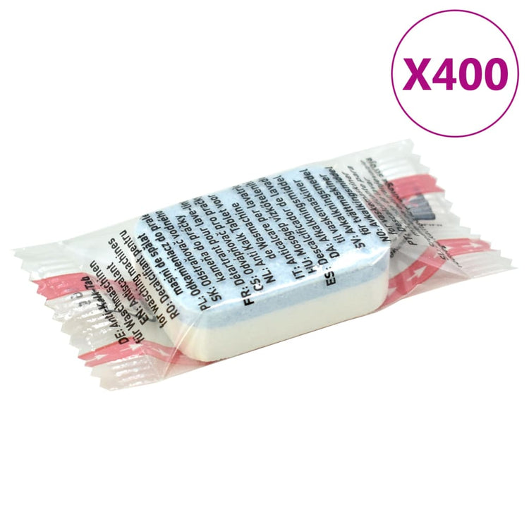 VIDAXL -Waschmaschinen -Tabletten 400 PCs verhindert Kalk und Schmutz