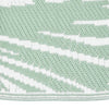 Vidaxl außerhalb des Teppichs 190x290 cm Polypropengrün