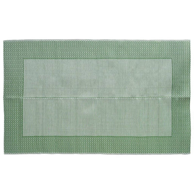 Vidaxl außerhalb Teppich 120x180 cm Polypropengrün