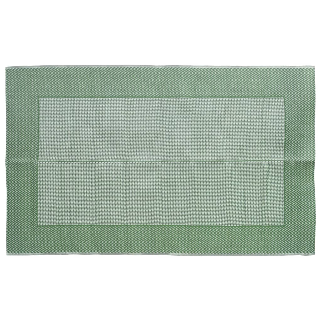 Vidaxl außerhalb des Teppichs 160x230 cm Polypropengrün