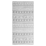 Vidaxl außerhalb des Teppichs 80x150 cm Polypropengrau - afbeelding 2