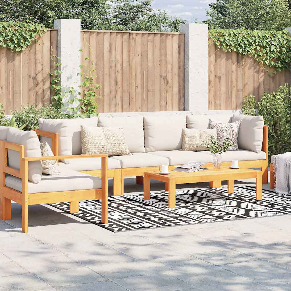 Vidaxl außerhalb des Teppichs 160x230 cm Polypropen schwarz
