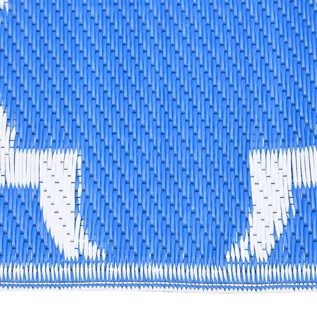 Vidaxx Outdoor-Teppich Arakil 120x180 cm Polypropylen blau