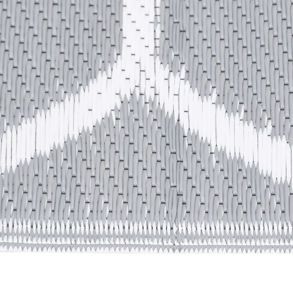 VIDAXL Outside Rug 80x250 cm Polypropengrau