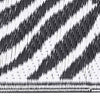 Vidaxl außerhalb des Teppichs 140x200 cm Polypropen schwarz