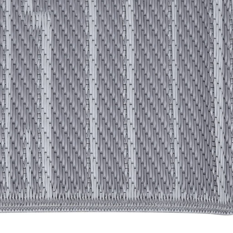 VIDAXL Outside Rug 80x250 cm Polypropen Anthrazit -gelöscht