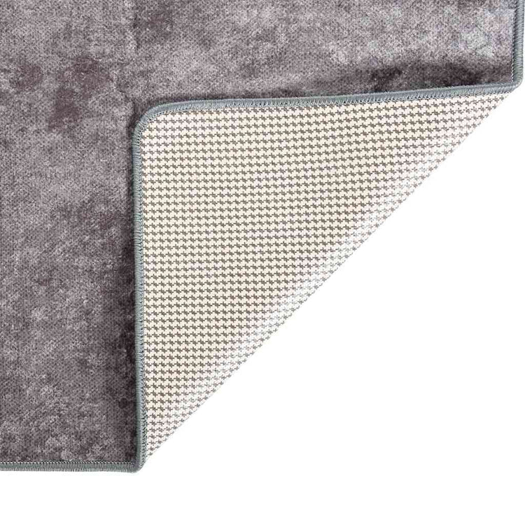 Vidaxl Teppich waschbarer Anti-Rutsch 190x300 cm Grau