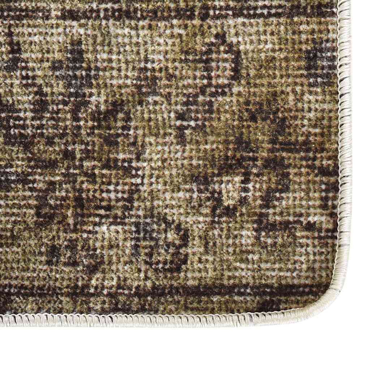 Vidaxl Teppich waschbarer Anti-Schlupf-Patchwork 80x150 cm mehrfarbig
