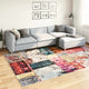 Vidaxl Teppich waschbarer Anti-Schlupf-Patchwork 190x300 cm mehrfarbig