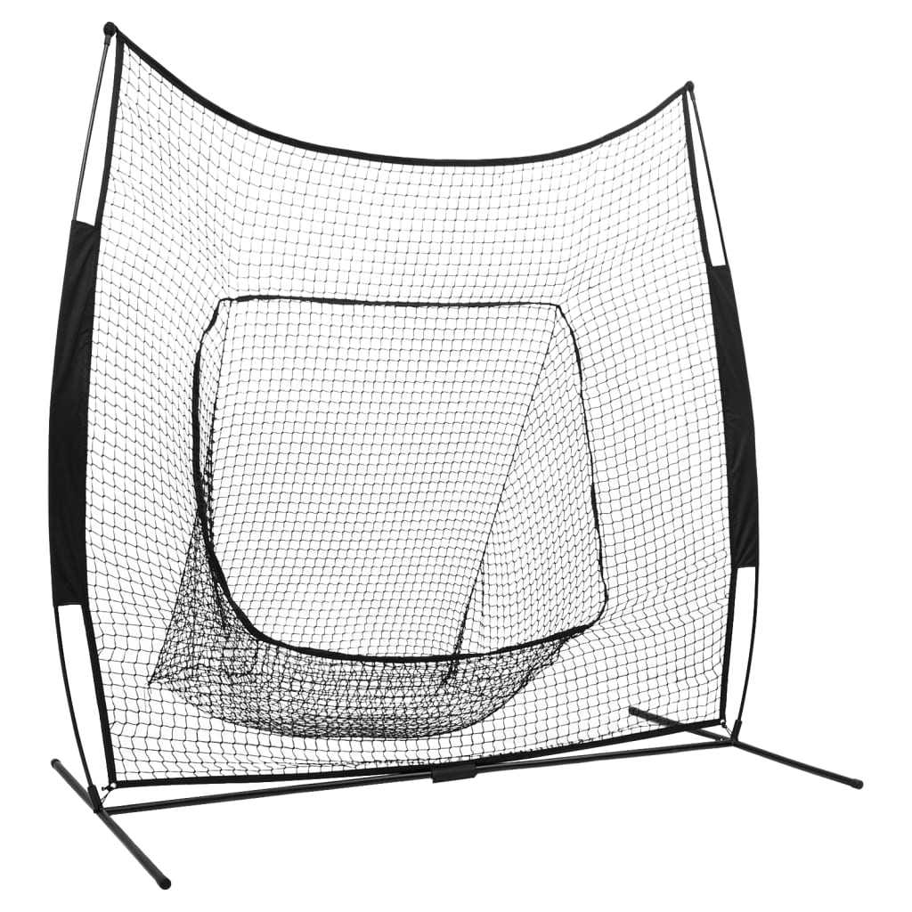 Vidaxl Basebal Softballnet 241x106.5x216 cm Metall