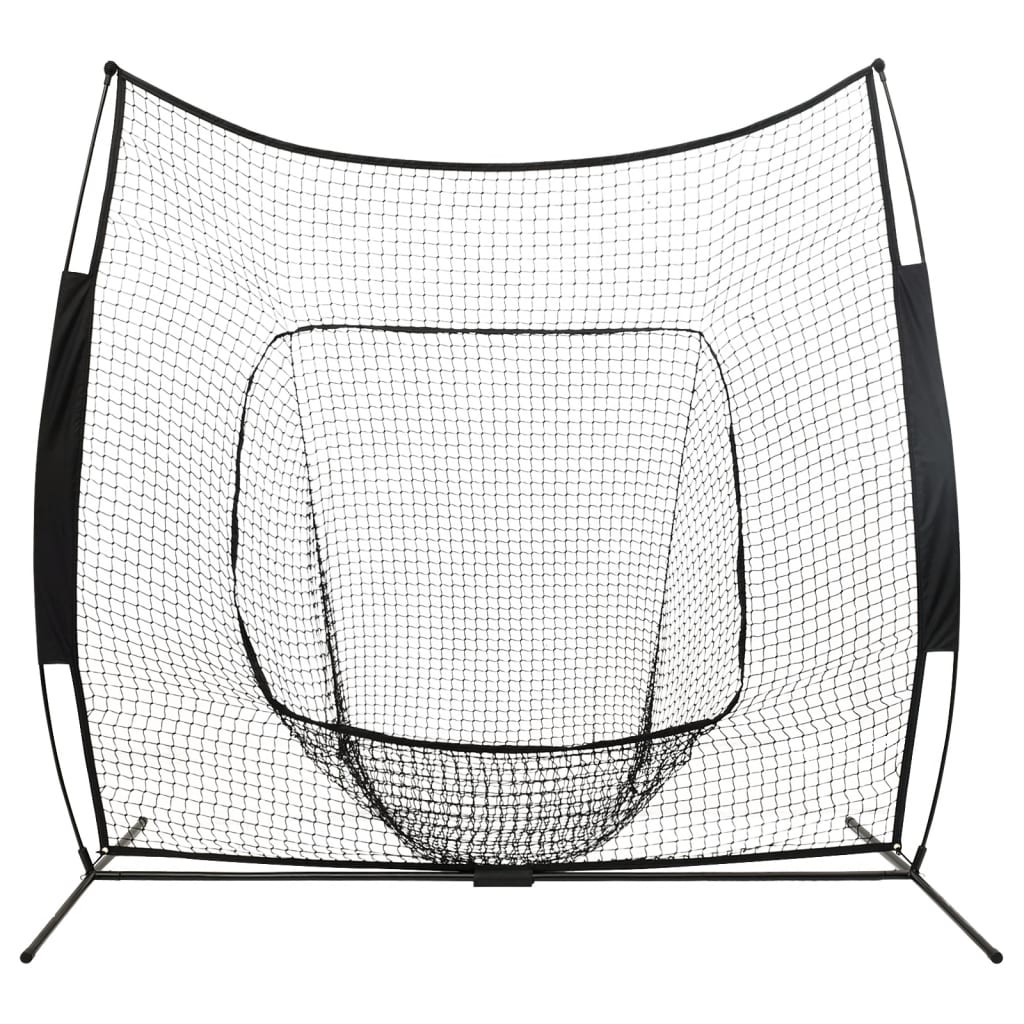 Vidaxl Basebal Softballnet 241x106.5x216 cm Metall