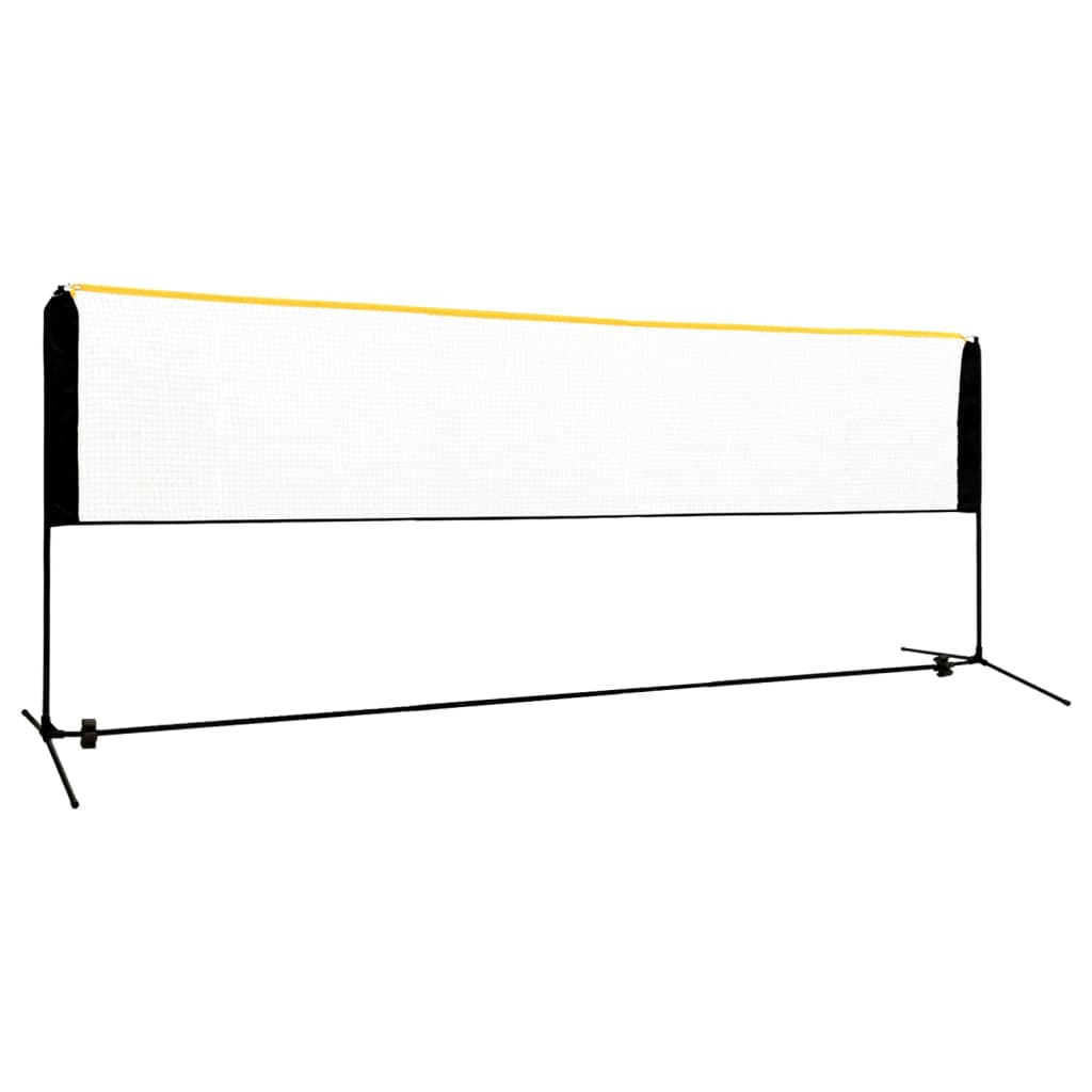 Vidaxl Badmintonnet einstellbar 400x103x94-158 cm Metall