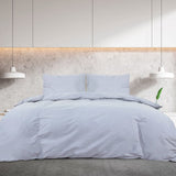 Vidaxl Duvet -Overlay -Set Leicht 220x240 cm Mikrofasergrau - afbeelding 3