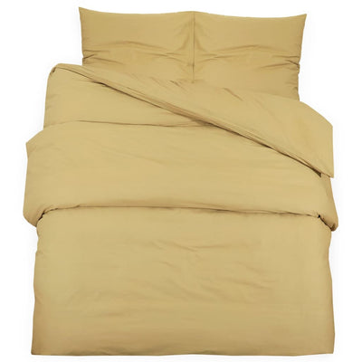 Vidaxx Bettbezug-Set leicht 240x220 cm Mikrofaser Taupe