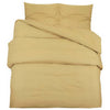 Vidaxx Bettbezug-Set leicht 155x220 cm Mikrofaser Taupe