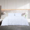 Vidaxl Duvet Crossing Set Leicht 220x240 cm Mikrofaser Weiß