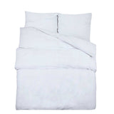 Vidaxl Duvet Crossing Set 260x240 cm Baumwoll weiß - afbeelding 2