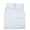 Vidaxl Duvet Crossing Set 135x200 cm Baumwoll weiß