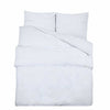 Vidaxx Bettbezug-Set 155x220 cm Baumwolle weiß