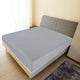 Vidaxl ausgestattete Laken 2 St Jersey 90x200 cm Baumwollgrau