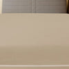Vidaxl angepasstes Blatt Jersey 100x200 cm Baumwolltaupe