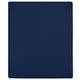 Vidaxl angepasstes Blatt Jersey 90x200 cm Baumwollmarine Blau